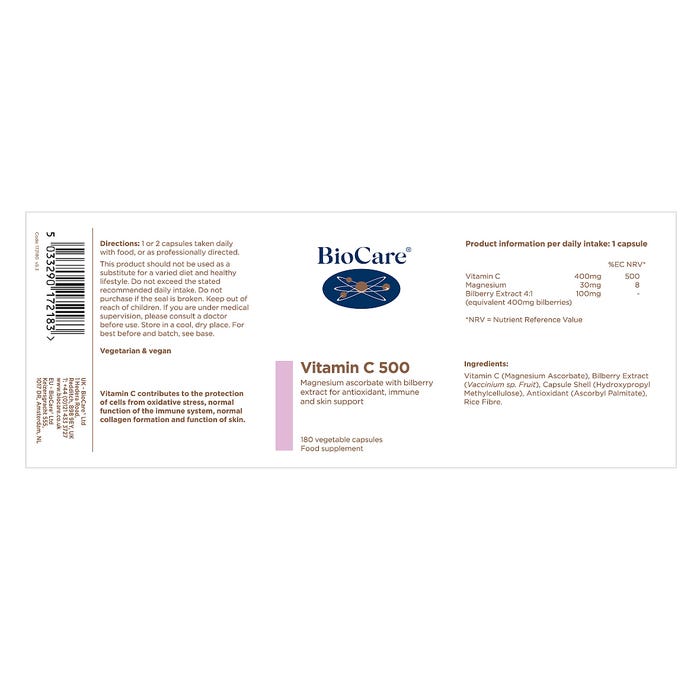 Biocare Vitamin C 500