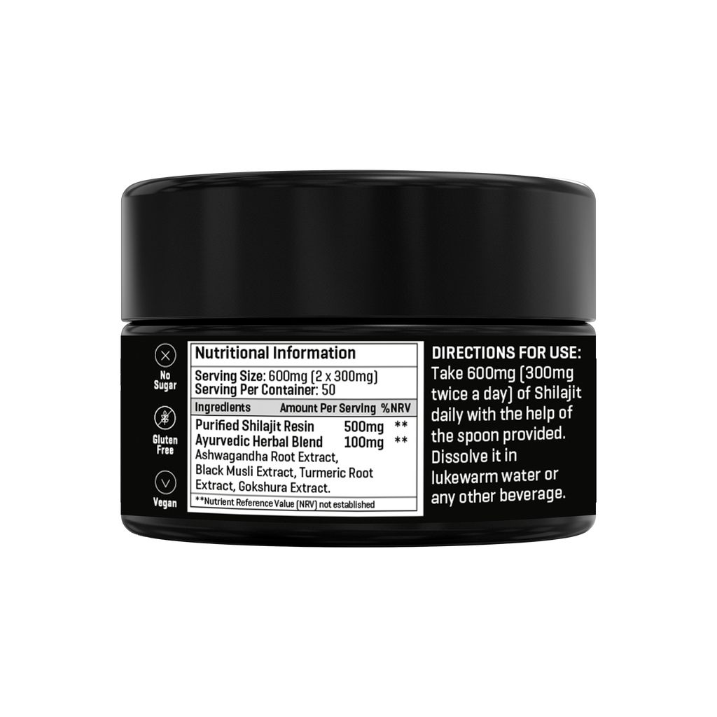 The Good Guru Gold Shilajit Resin - 30g
