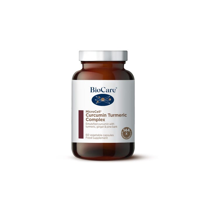Biocare MicroCell® Curcumin Turmeric Complex 60 Capsules