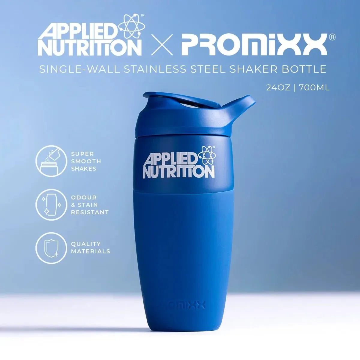 Applied Nutrition AN x Promixx Stainless Steel Shaker 700ml