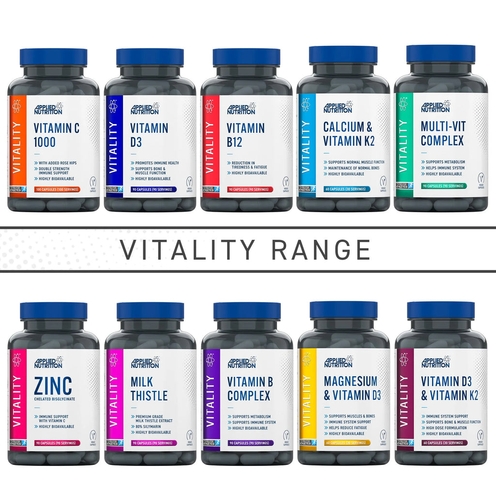 Applied Nutrition Calcium & Vitamin K2 - 60 capsules