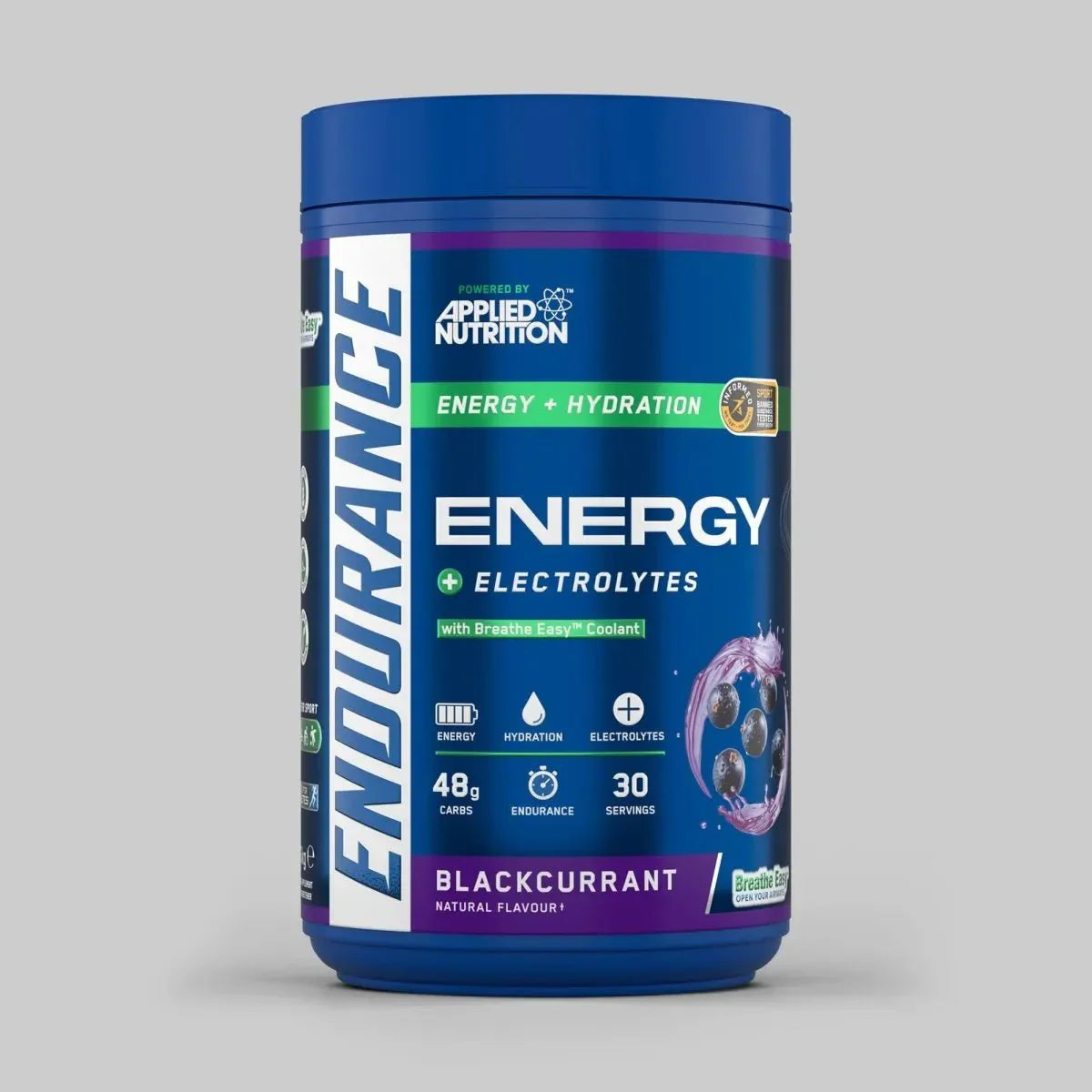 Applied Nutrition Endurance Breathe - Energy & Hydration Powder 1.5kg (30 Servings)