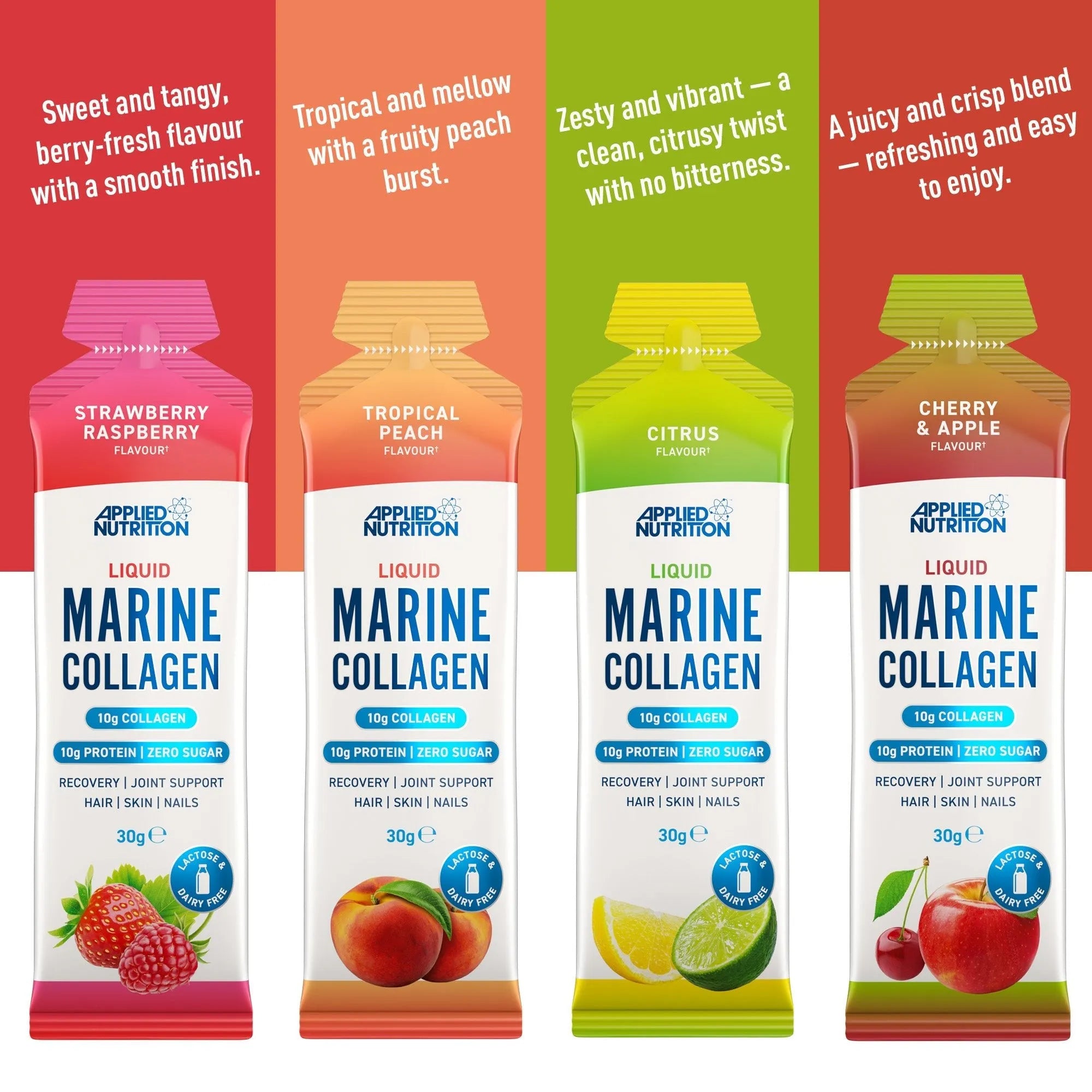 Applied Nutrition Liquid Marine Collagen (Pack of 10)