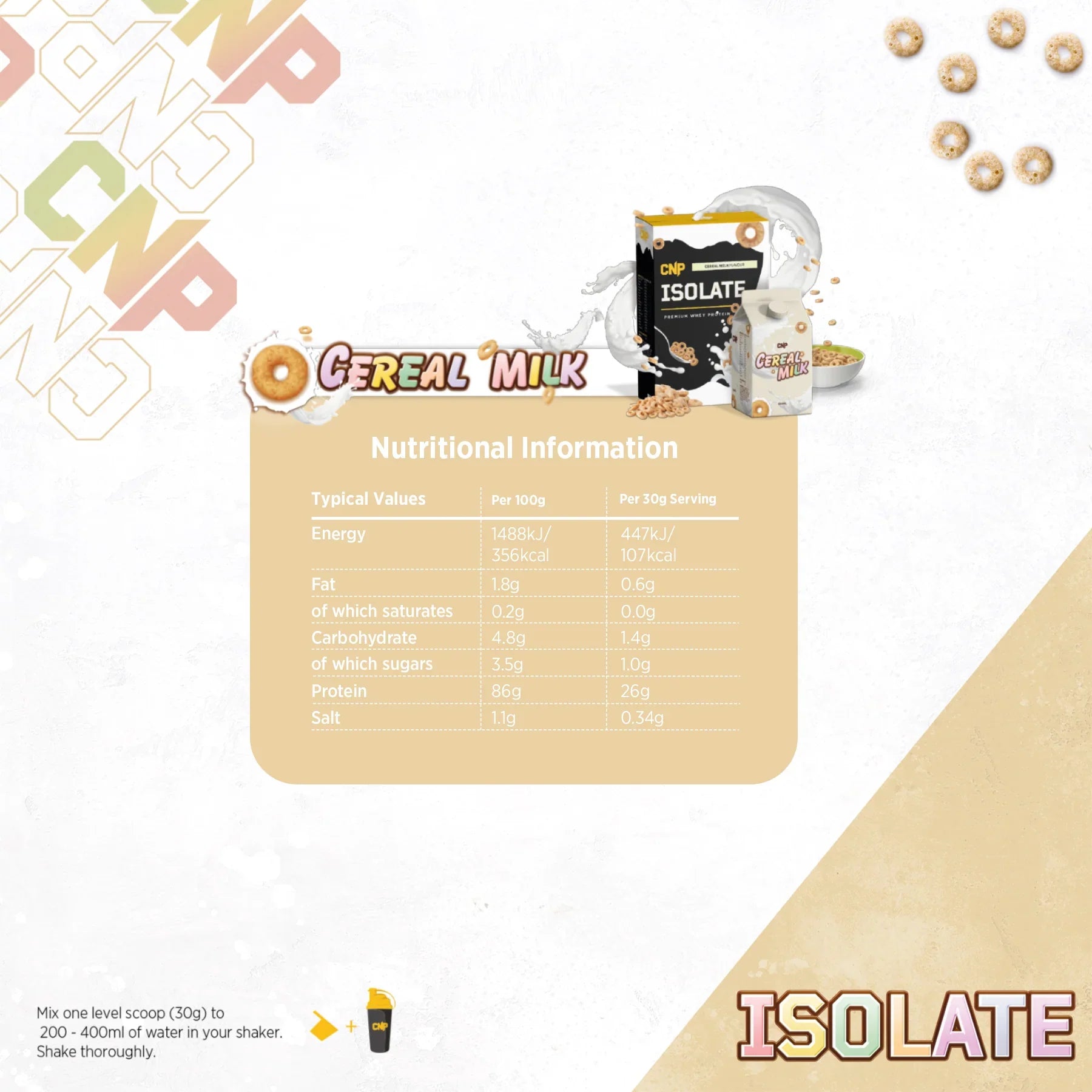 CNP Isolate V2 900g