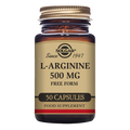 Solgar L-Arginine 500 mg Vegetable Capsules - Pack of 50
