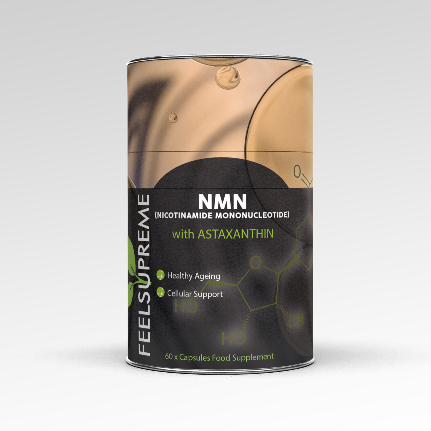 Feel Supreme NMN with Astaxanthin NAD+ Booster