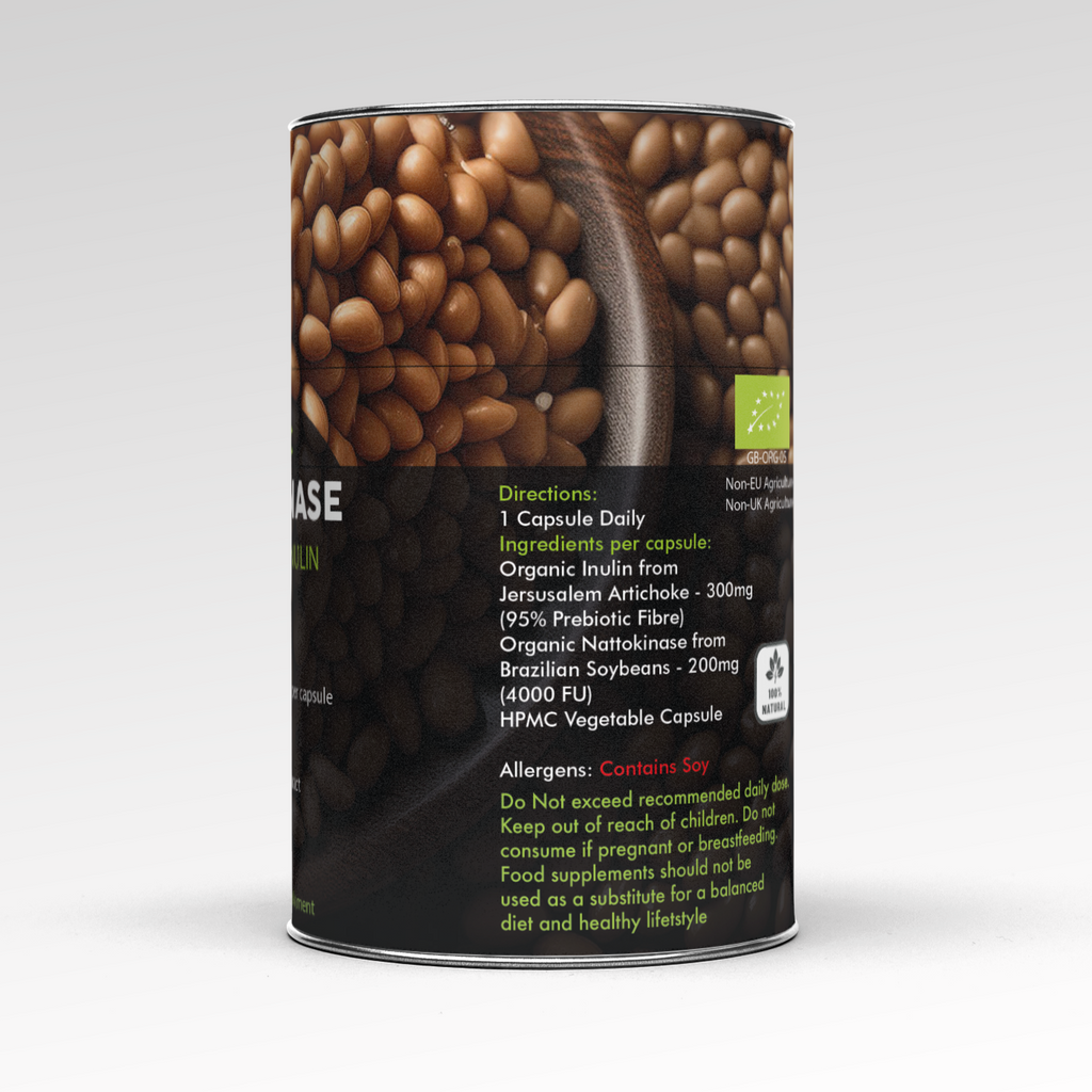 Feel Supreme Organic Nattokinase with Inulin