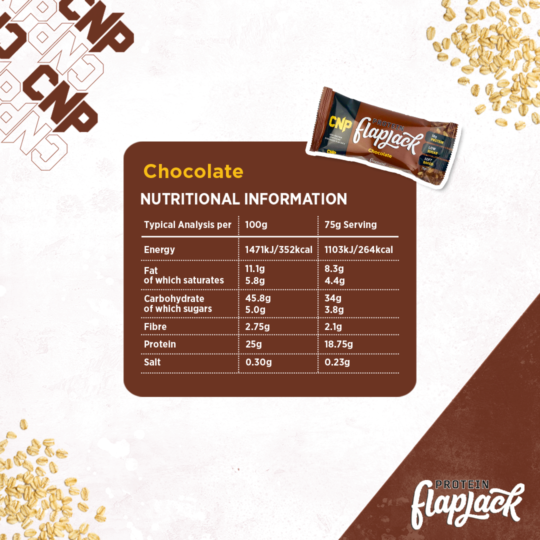 CNP Protein Flapjacks 12x75g