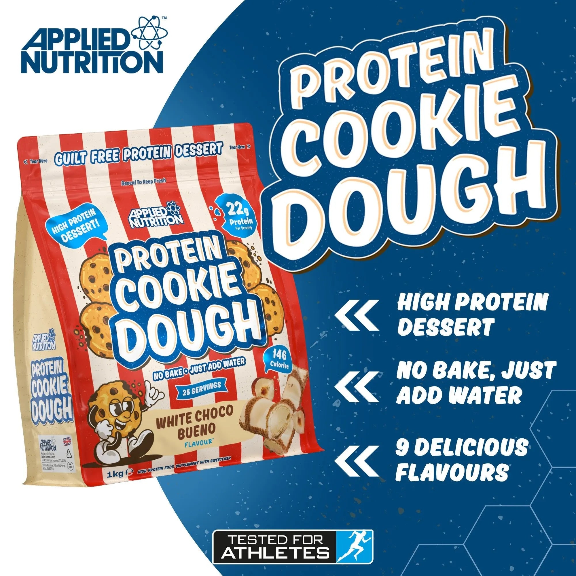Applied Nutrition Protein Cookie Dough Dessert (25 Servings)
