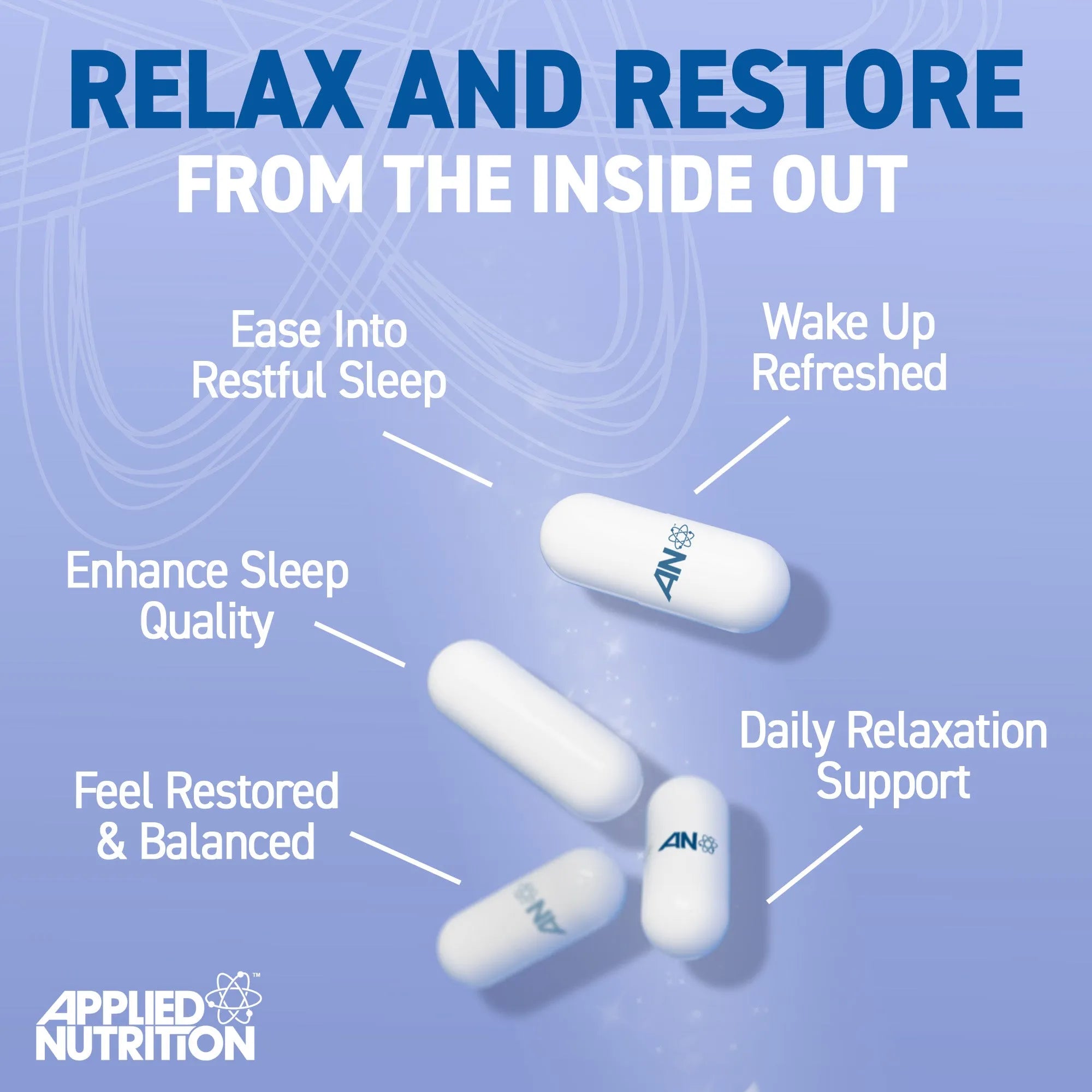 Applied Nutrition Sleep Support Capsules (60 Capsules)
