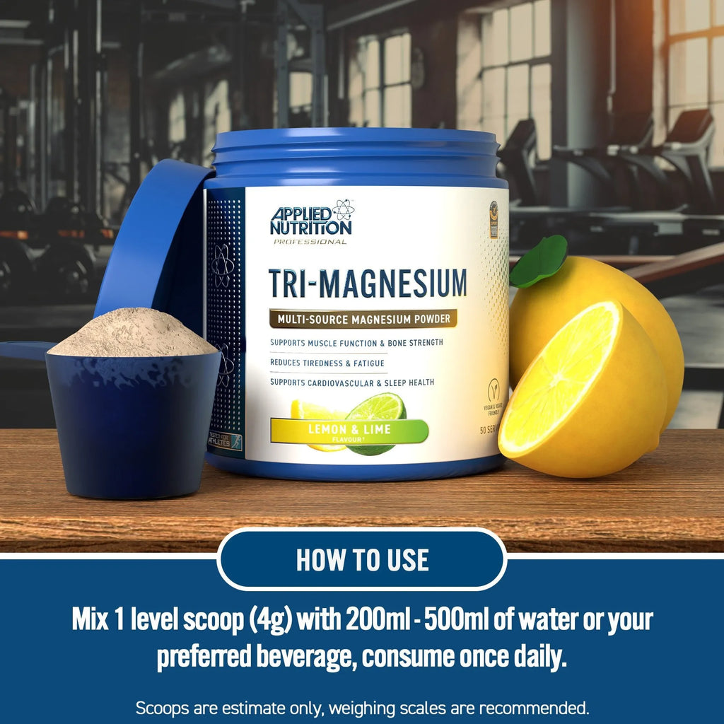 Applied Nutrition Tri-Magnesium Powder - 50 Servings