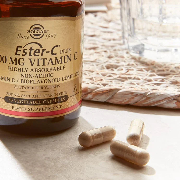 Solgar Ester-C Plus 500 mg Vitamin C Vegetable Capsules
