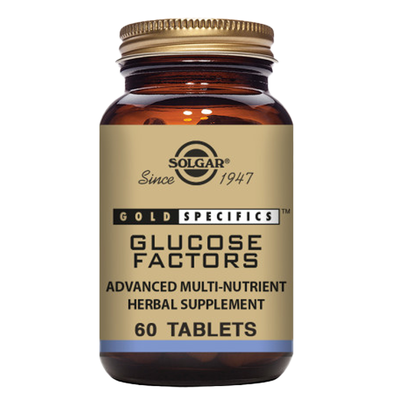 Solgar Gold Specifics Glucose Factors Tablets - Pack of 60