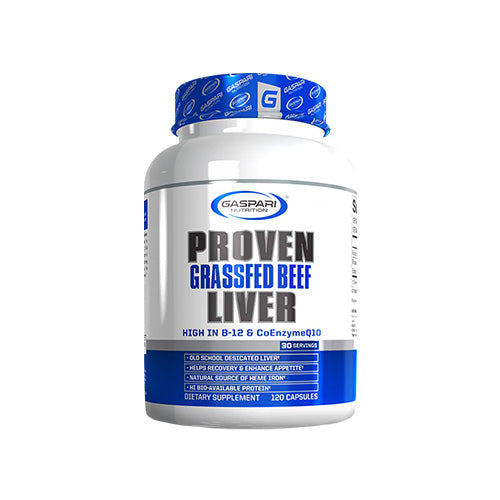 Gaspari Proven Grassfed Beef Liver – 120caps