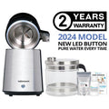 4 Litre Stainless Steel Water Distiller with Glass Jug