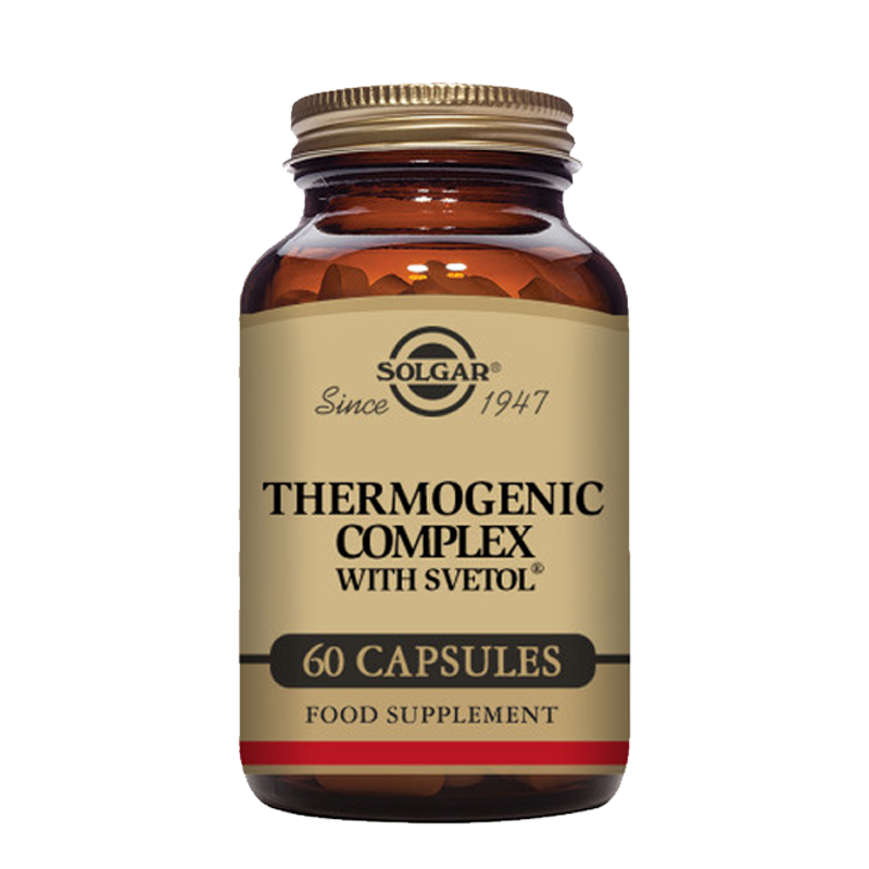 Solgar Thermogenic Complex with Svetol Vegetable Capsules - Pack of 60