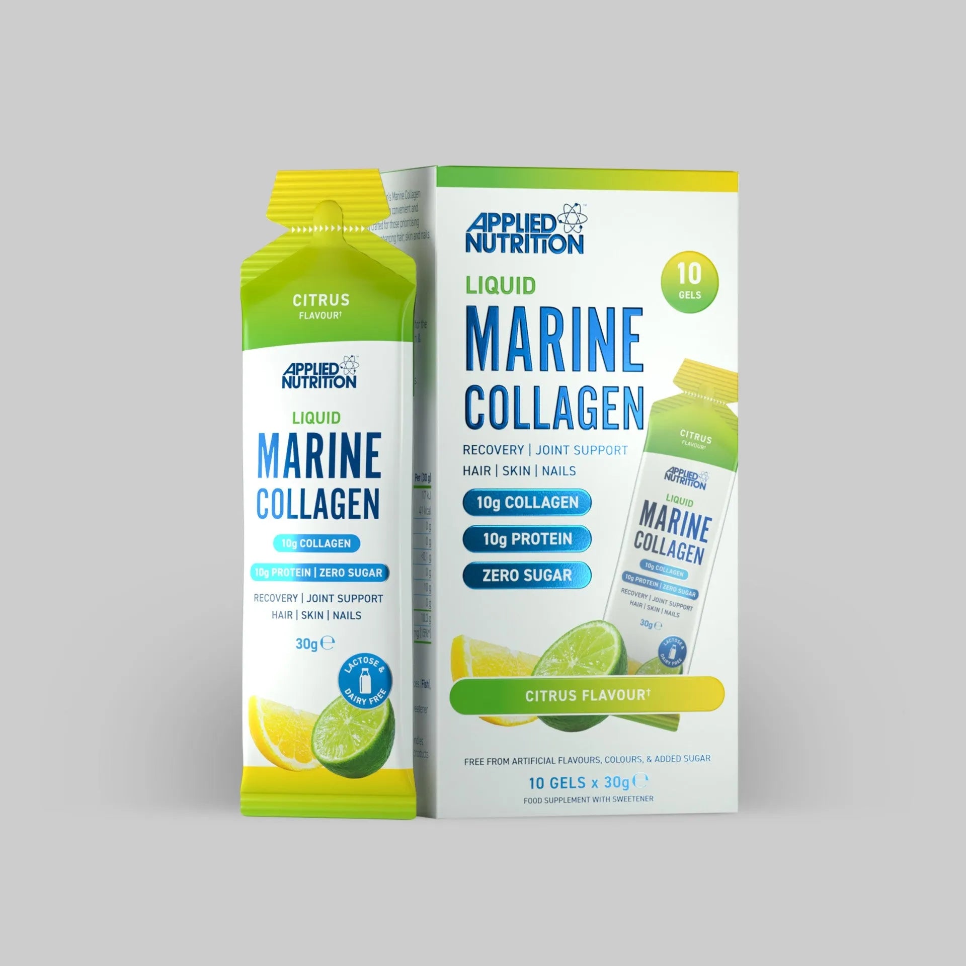 Applied Nutrition Liquid Marine Collagen (Pack of 10)