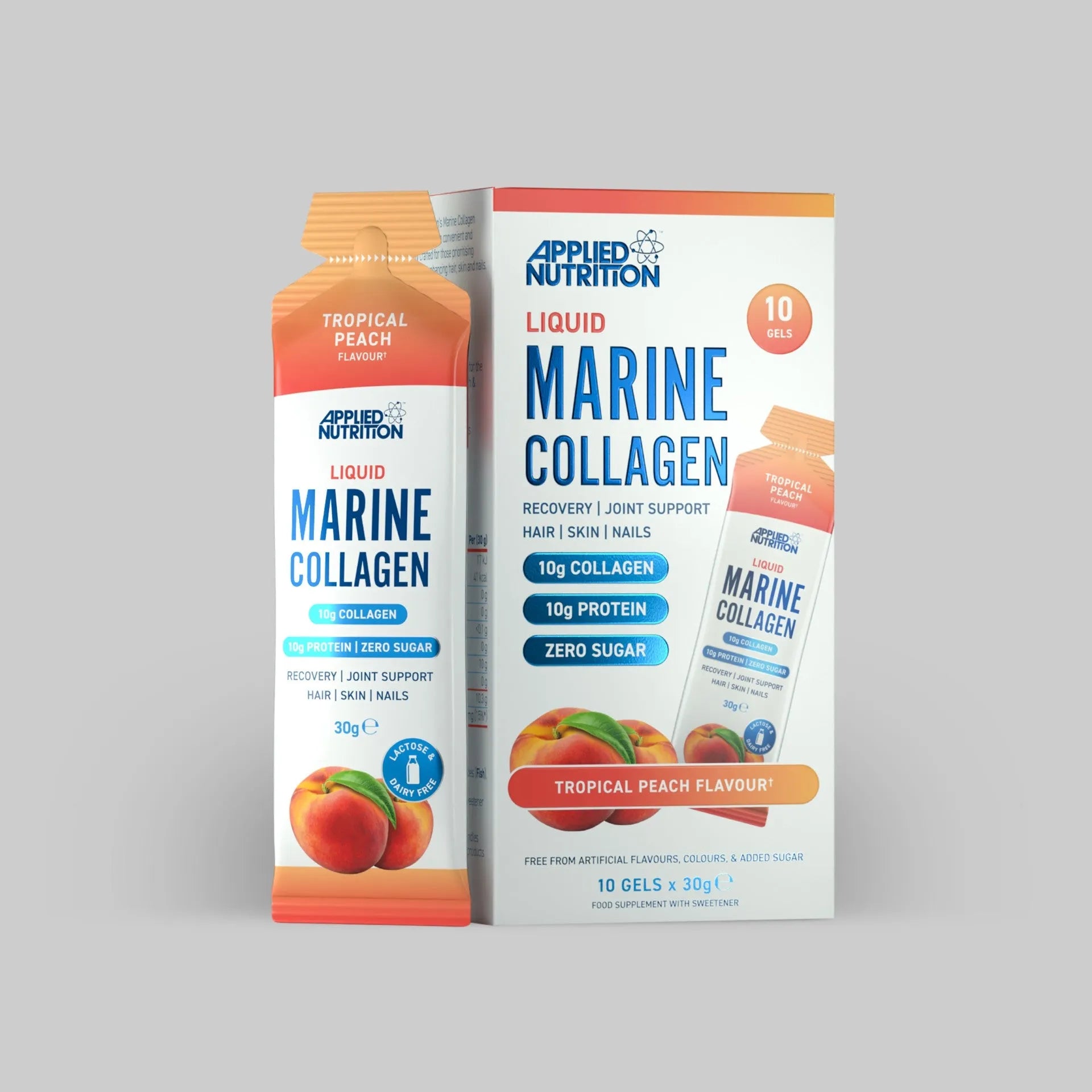 Applied Nutrition Liquid Marine Collagen (Pack of 10)