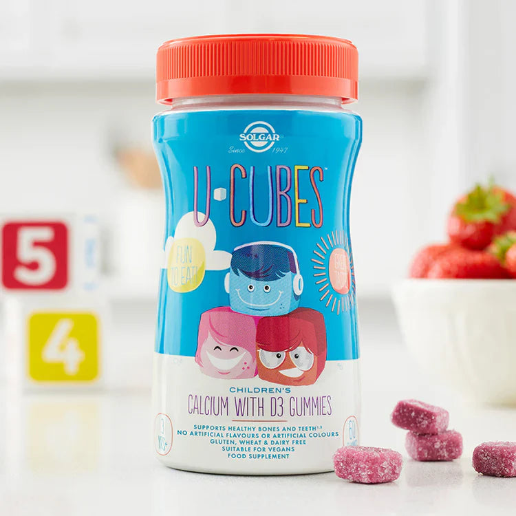 Solgar Solgar® U-Cubes Children's Calcium with Vitamin D3 Gummies