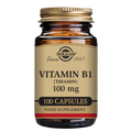 Solgar Vitamin B1 (Thiamin) 100 mg Vegetable Capsules - Pack of 100