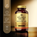Solgar Vitamin C 1500 mg (1.5 grams) with Rose Hips Tablets - Pack of 90