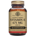 Solgar Natural Source Vitamin E 671 mg (1000 IU) Softgels