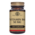 Solgar Vitamin B6 50 mg Tablets - Pack of 100