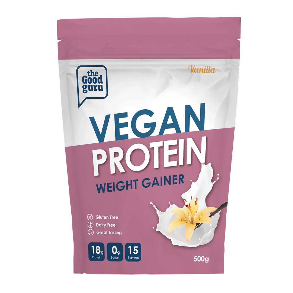 The Good Guru Vegan Protein Weight Gainer - Vanilla